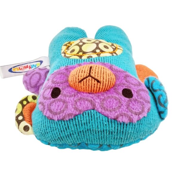 Monkey Plush Mary Meyer Ikimono Textured Stuffed Animal 6" Colorful Corduroy Toy - Picture 14 of 15